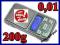 W9 WAGA JUBILERSKA ELEKTRONICZNA 200g - 0,01g WAGI