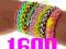 RAINBOW LOOM BANDS BRANSOLETKA GUMKI 1600szt TANIO