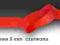 ~FUKSIK~ wstążka 9mm taftowa 10m czerwona tasiemka