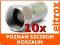 WTYK ZŁĄCZE F 7,2MM USZCZELKA GUMOWA 10 SZTUK 2235