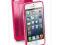 CellularlineEtui Gumowe silikon iPhone 5/5S różowe
