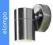 Elampa Kinkiet ogrodowy stal  Inox IP44 GU10