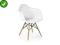 Krzesło / Hoker K162 biały / buk drewno lite