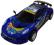 Duże AUTO z napędem sportowy samochód Granatowy