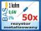 Rezystor metalizowany 1K _ 1 kohm 1% 0,6W 50szt