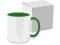 Kubek 330ml ECO FUNNY ciemnozielony Sublimacja