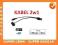 [623] Kabel USB 2w1 IPAD 2/3 iPhone 3 4 +Micro USB