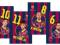 FC Barcelona teczka tekturowa na prace A4 0803mix