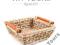 RATTANOWY KOSZYK NA OWOCE LUB PRZYBORY 20x20x7CM