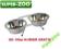 DINGO KOMPLET-DWIE MISKI METALOWE 2x0.32L 1-4521-2
