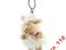 BRELOK pluszowa puszysta owieczka 6,5cm 255