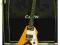 VINTAGE V60TA - FLYING V ELE. GUITAR TRANS AMBER