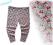 Legginsy szare dziewczynka MISIO kokardki 104