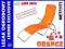 WYPRZEDAŻ!!! LEŻAK ogrodowy LINDER MC372171 Orange