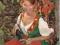 FRANCJA - BURGUNDIA - KOBIETA - FOLKLOR - STROJE