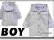 NEXT JESIEŃ KURTKA GREY JERSEY 3-6 M