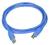 LL9 KABEL BLUE USB 3.0 Super-Speed A/B ŁĄCZNIK 2M