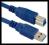 LL9 KABEL DRUKARKOWY USB 3.0 A-B M/M 1,8 m BLUE FV