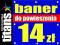 Baner Banery Reklama do powieszenia PROJEKT w 24h!