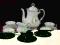PIĘKNY ZESTAW PORCELANY EDELSTEIN DE LUX