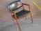 krzesło fotel mahoń masyw duński design lata 60-te