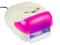 LAMPA UV LCD DO HYBRYDY ŻELI UV WIATRAK 8x ŻARÓWKA