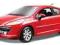 PEUGEOT 207 22102  auto 1:24 BBURAGO Burago