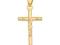 KRZYŻYK ZŁOTY KRZYŻ CHRYSTUS 585 MADE IN ITALY