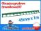 OBRZEŻE TRAWNIKOWE ogrodowe krawężnik ZIELONE 45mm