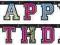 Baner Happy Birthday Monster High 180 cm Urodziny