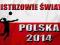 Mistrzowie Świata Polska 2014 Flaga Polski Flagi