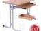 AS-KOMP STOLIK KOMPUTEROWY MEBLE SZKOLNE 1-OSOBOWY