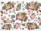 PAPIER RYŻOWY ITDR037, A4 Decoupage