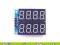 Moduł z podwójnym wyświetlaczem 7 segmentowym