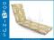 58159 PODUSZKI PODUSZKA NA ŁÓŻKO LEŻAK 190x60x5 CM