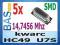 Kwarc SMD 14.7456 MHZ HC49 _ 5 sztuk