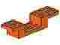 4732 Orange Bracket 8 x 2 x 1 1/3