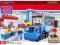 TOYS Klocki MEGABLOKS Mini Blok Town Garaż