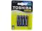 BATERIE ALKALINE TOSHIBA AAA 1,5V LR03G PALUSZKI