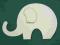 BEERMATA SŁOŃ 2 ELEMENTY / 1SZT DEKOR DECOUPAGE