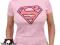 bluzka damska SUPERMAN - PINK GLITTER :: [L]