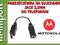 ADAPTER AUDIO MP3 E380 MPX200 U6 U3 V190 W375 W550