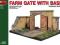 MiniArt 36034 Farm Gate with Base (1:35)