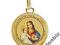 Medalik złoty. Matka Boska z Dzieciątkiem. Au333.