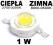 DIODA LED 1W BIAŁA CIEPŁA/ZIMNA--- PROMOCJA-----