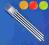 ART Dioda LED 5mm 3-kolorowe RED-GREEN-YELLOW 2szt