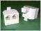 Adapter 6p6c RJ12 ___ 1 wtyk / 2 gniazda  FV(1637)