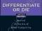 DIFFERENTIATE OR DIE Jack Trout, Steve Rivkin