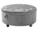 DESIGN pufa Ottoman Liz Taylor EICHHOLTZ Platinium