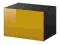IKEA BESTA Szafka z drzwiczkami 60X40X38 brąz/żółt
